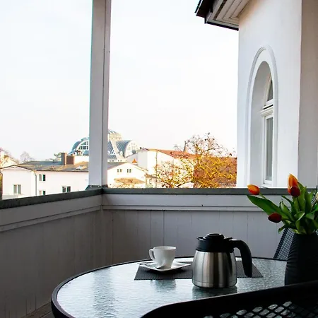 Haus Metropol Whg.14 Mit Meerblick Und Balkon Остзебад Бинц